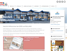 Tablet Screenshot of oess.de